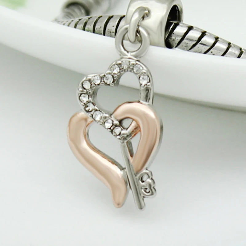 Heart Lock Charm