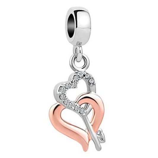 Heart Lock Charm